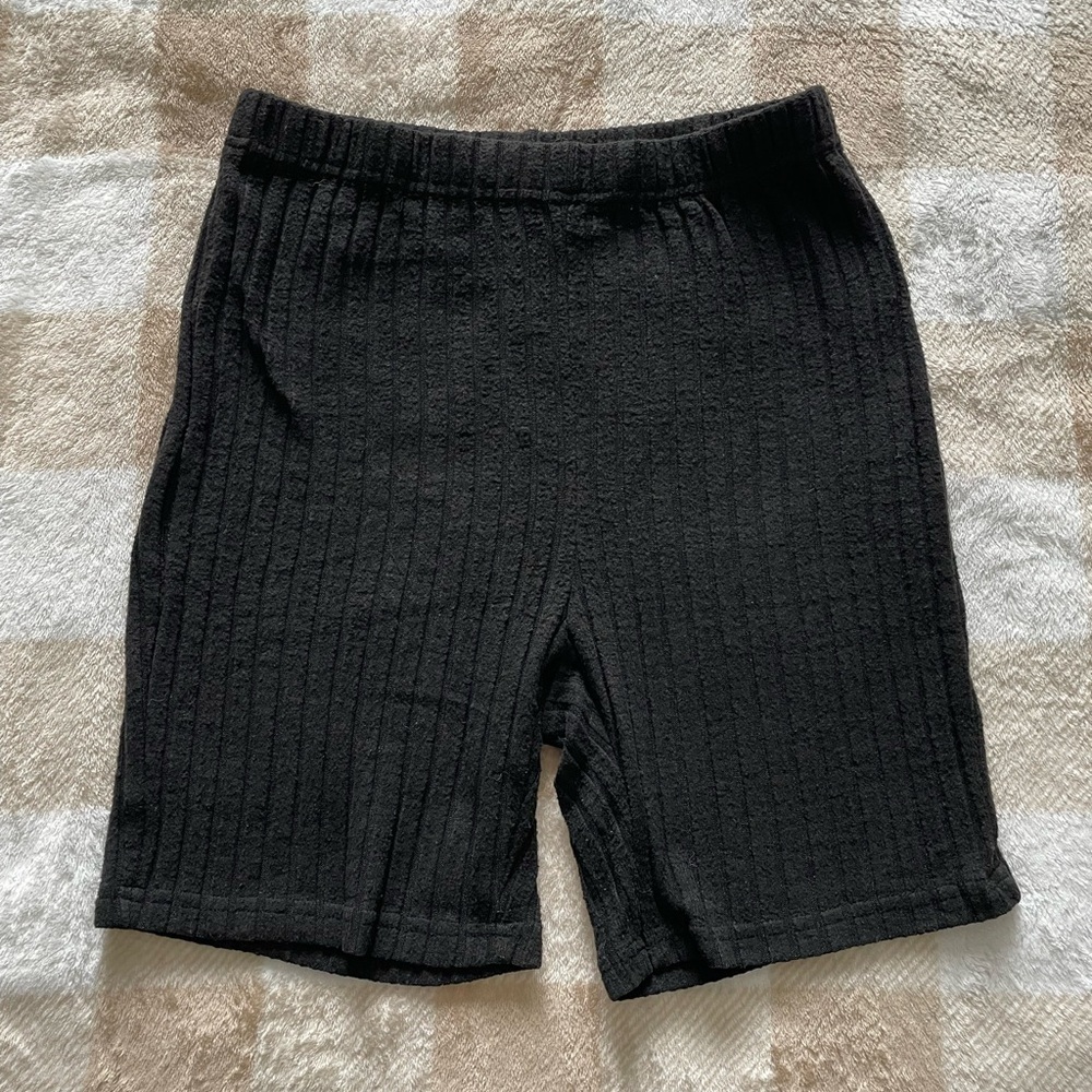 SHEIN black soft biker shorts size small